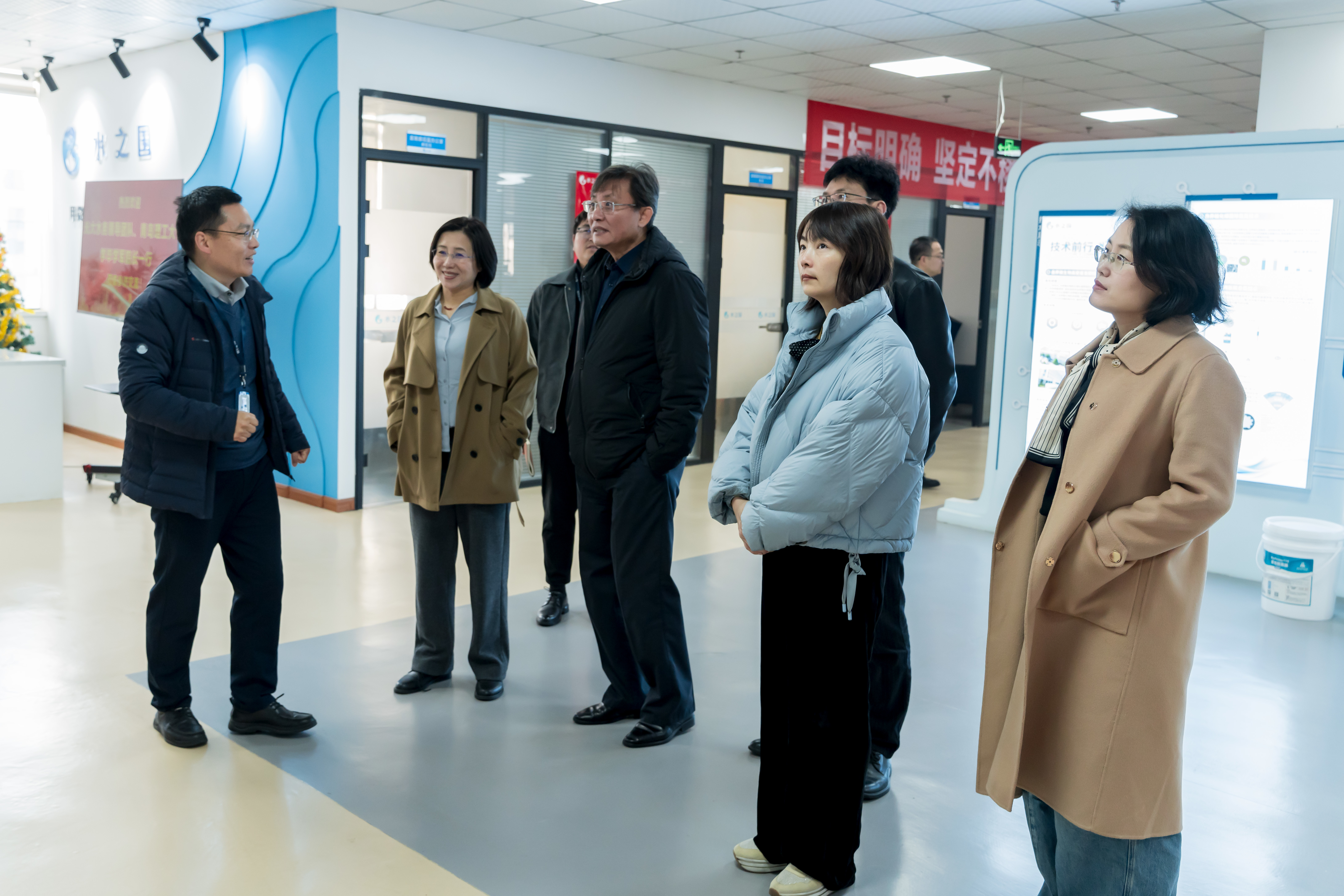 深入污水科技前沿，青岛理工&光大水务莅临菲律宾j9集团参观交流！